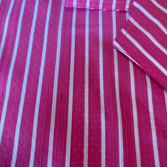 Vintage pinstripe button up top - Picture 4 of 6